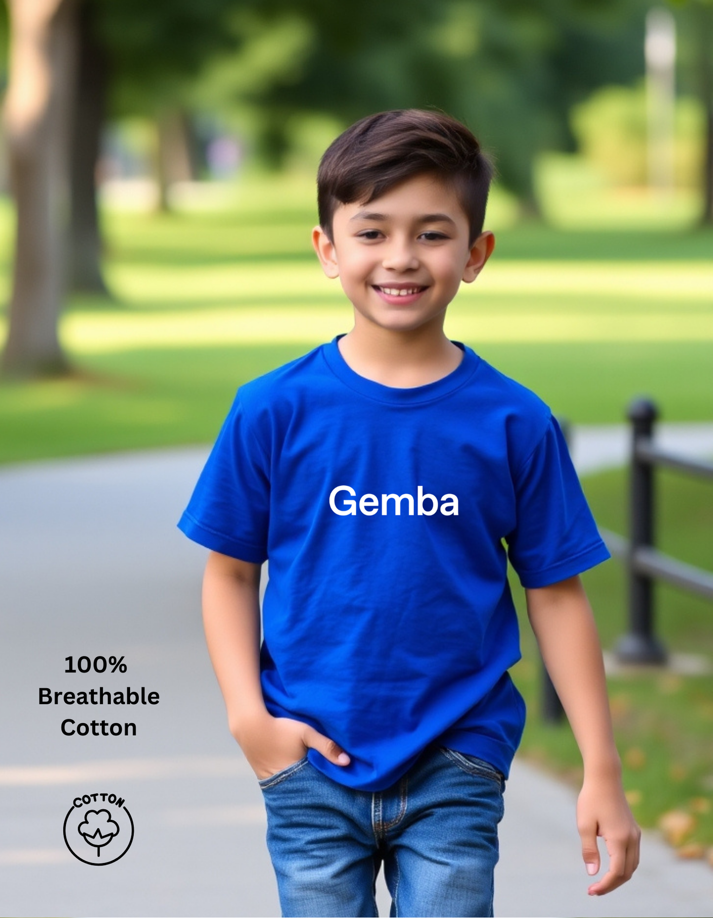 Gemba Kids Premium Cotton T-shirt
