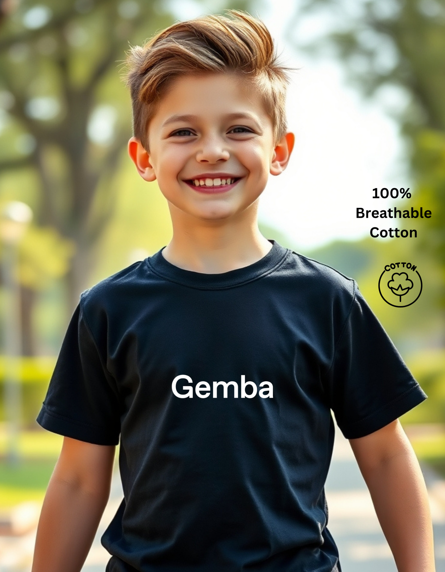 Gemba Kids Premium Cotton T-shirt