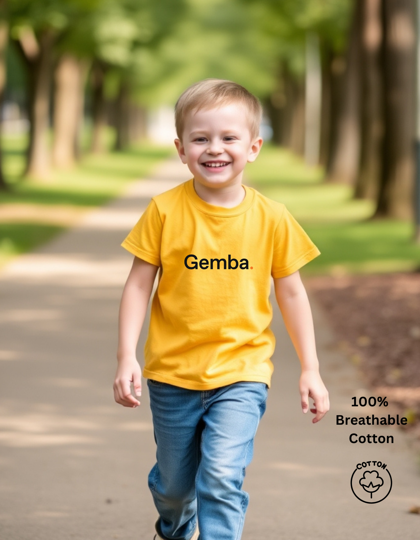 Gemba Kids Premium Cotton T-shirt
