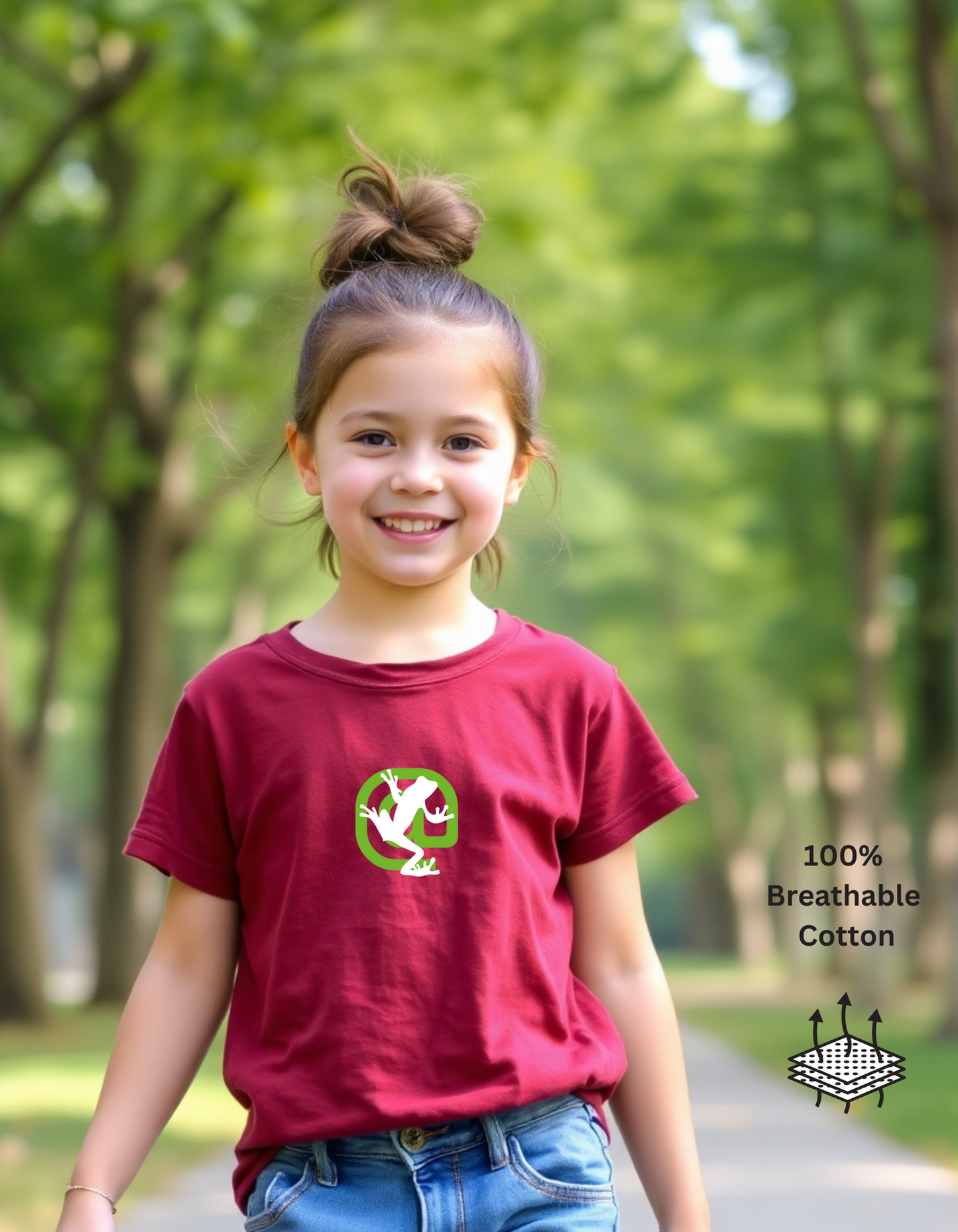 Screaming Frog Kids Premium Cotton T-shirt