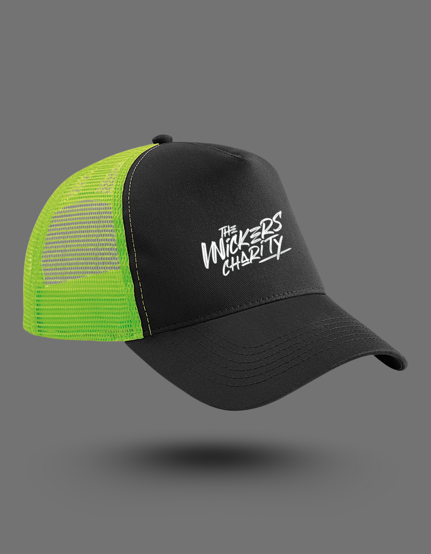 Unisex Mesh Back Trucker Cap by The Wickers Charity