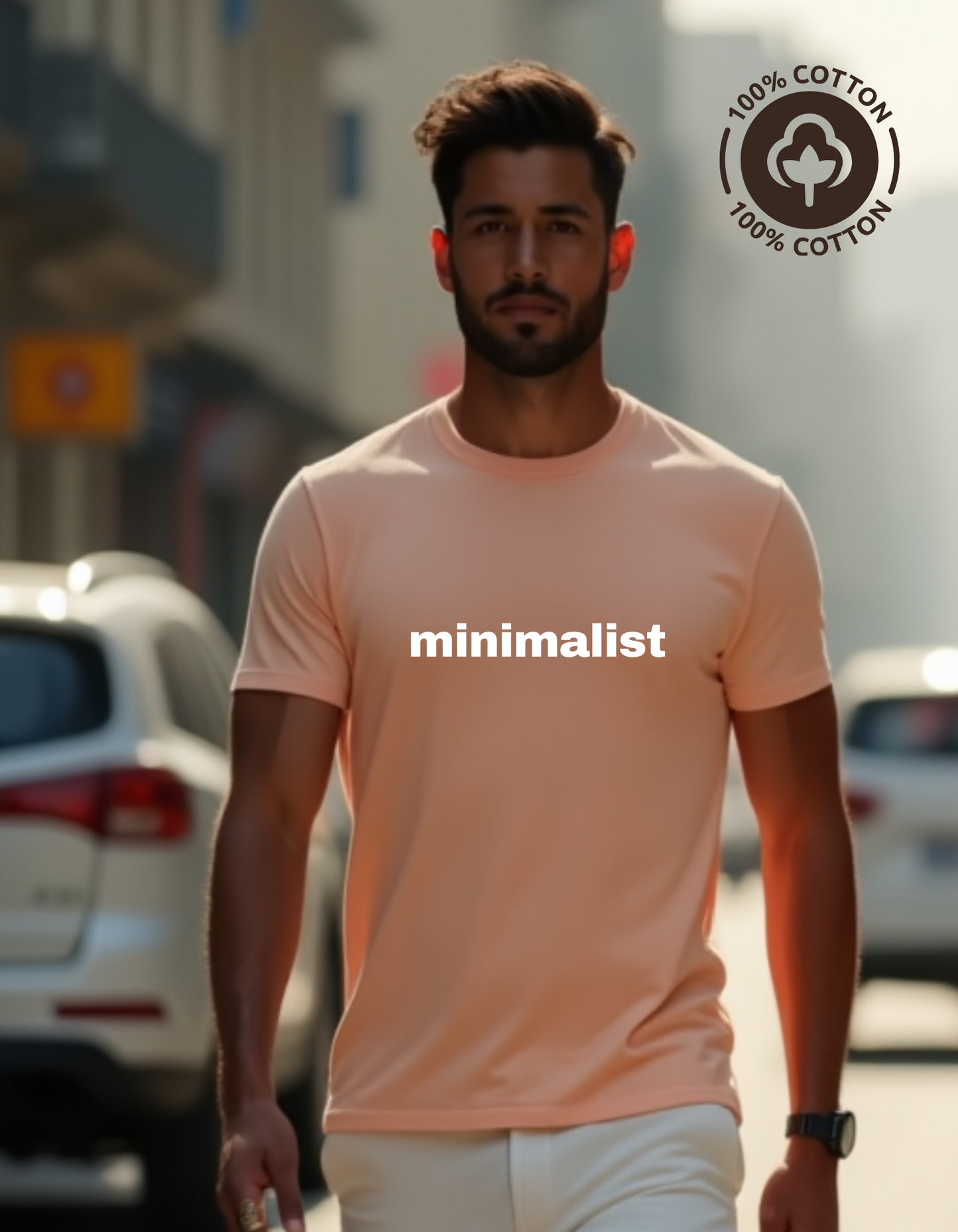 Minimalist Original Premium Cotton T-shirt