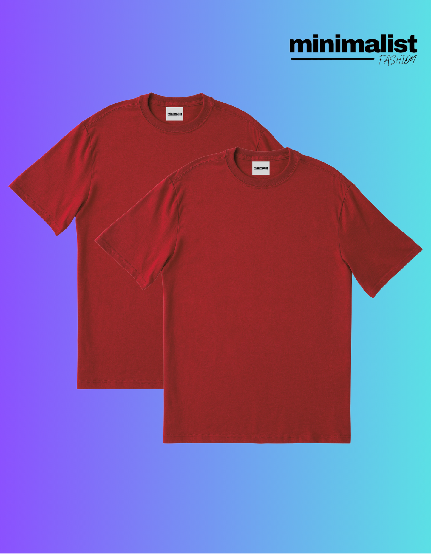 Burgundy Kids Cotton T-shirt