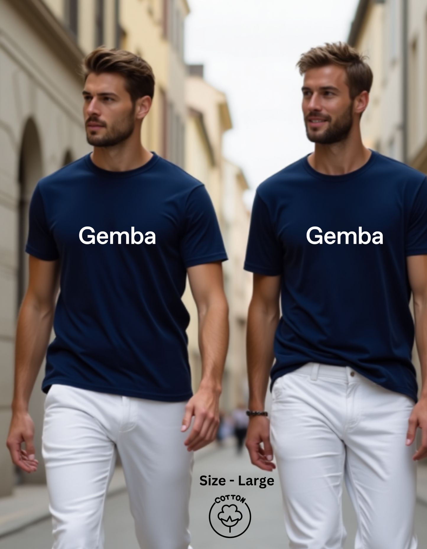 Unisex Gemba Centre Logo Cotton T-shirt