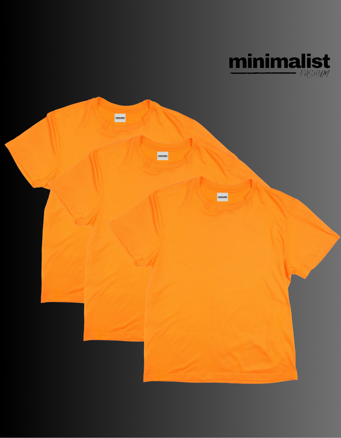 Orange Kids Cotton T-shirt