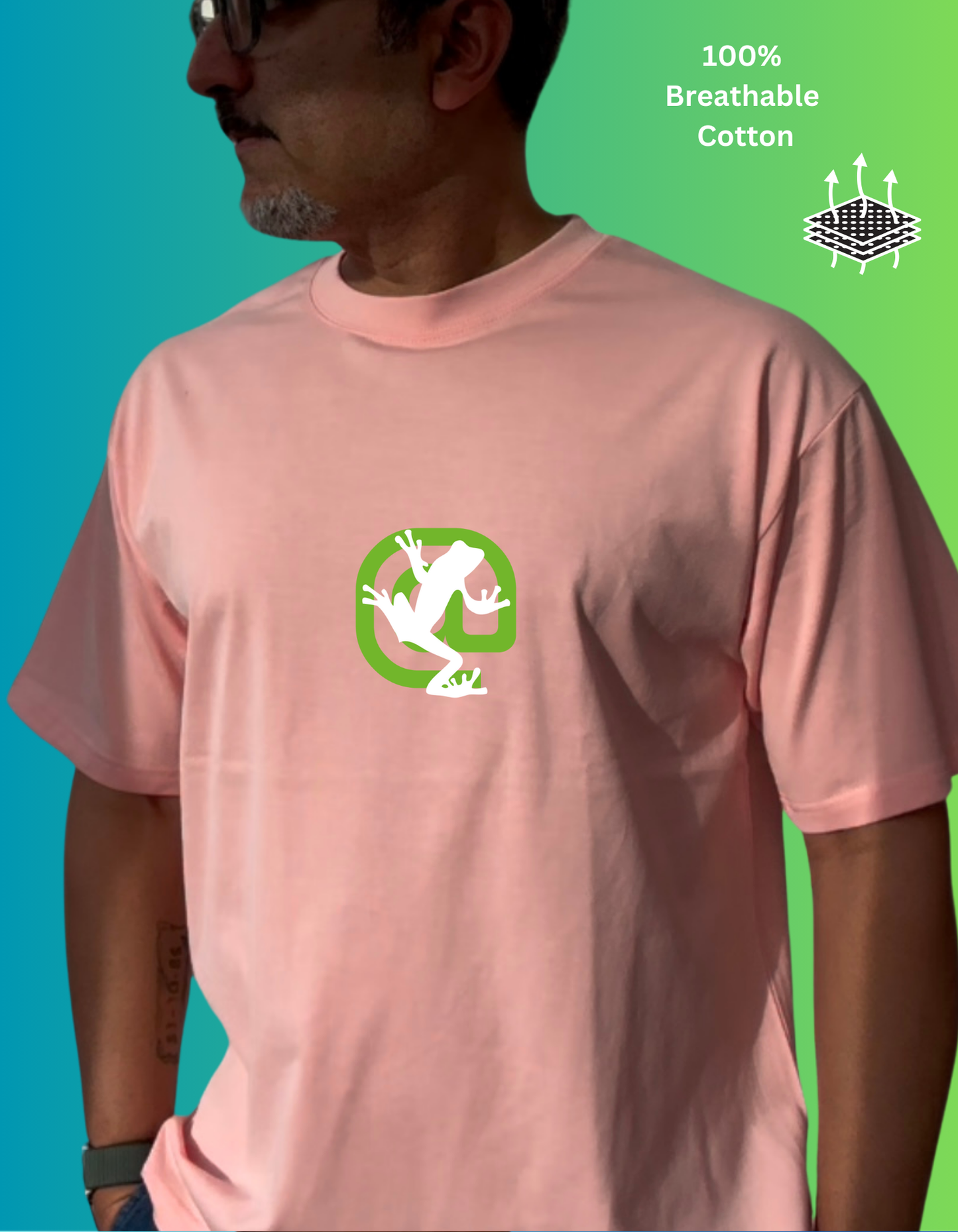 Screaming Frog Unisex Oversized Premium Cotton T-shirt