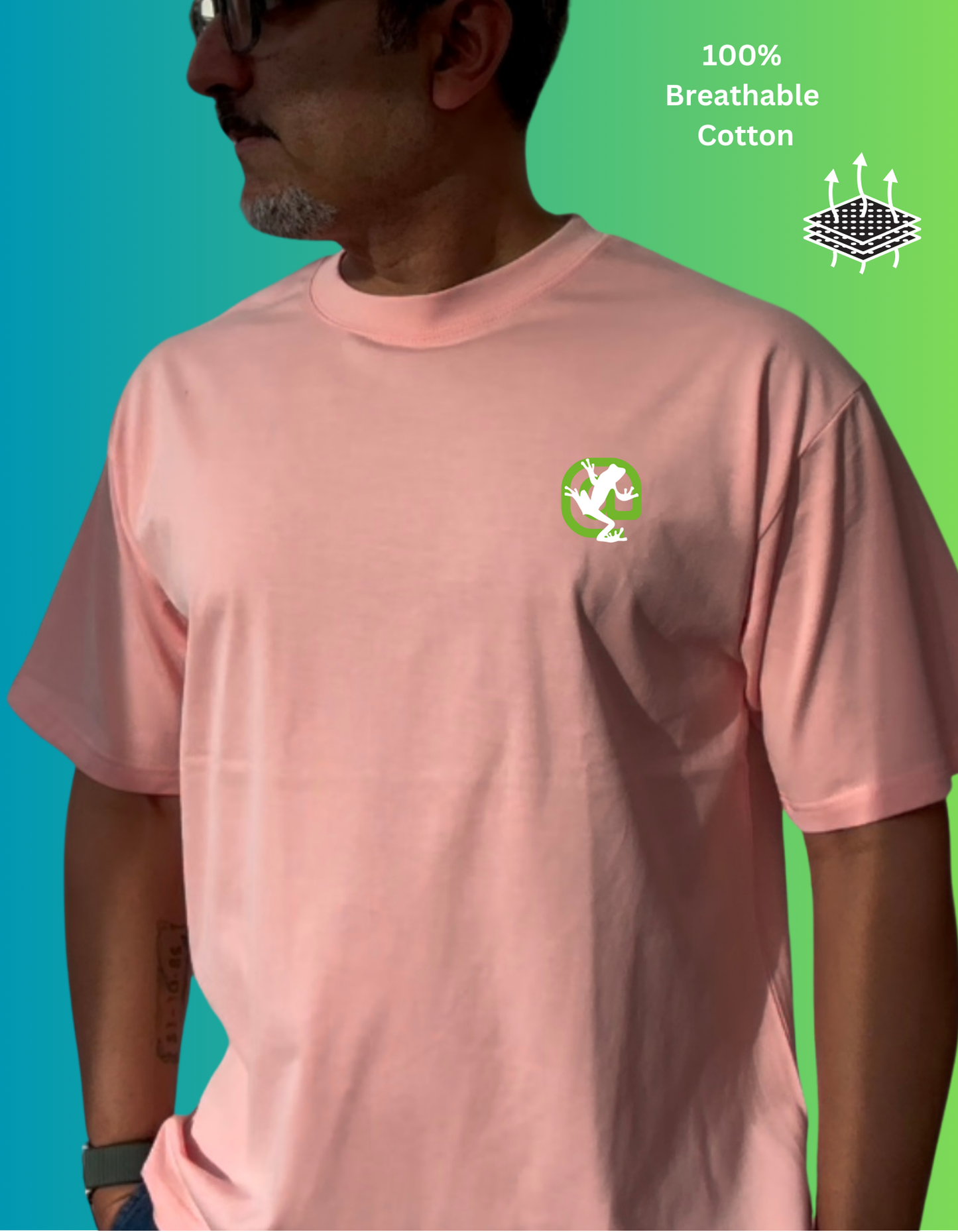 Screaming Frog Unisex Front and Back Branded Premium Cotton T-shirt