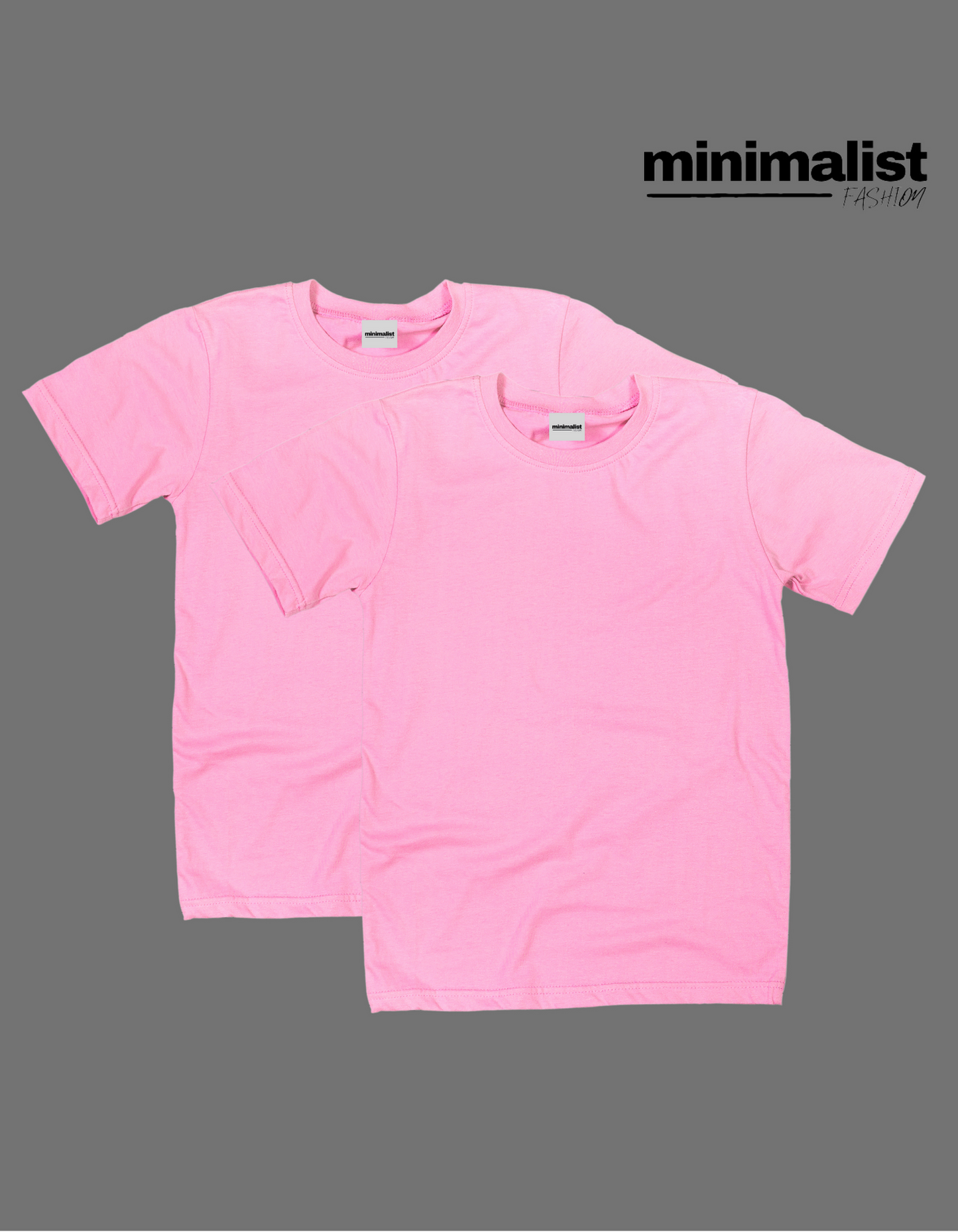 Pink Kids Cotton T-shirt