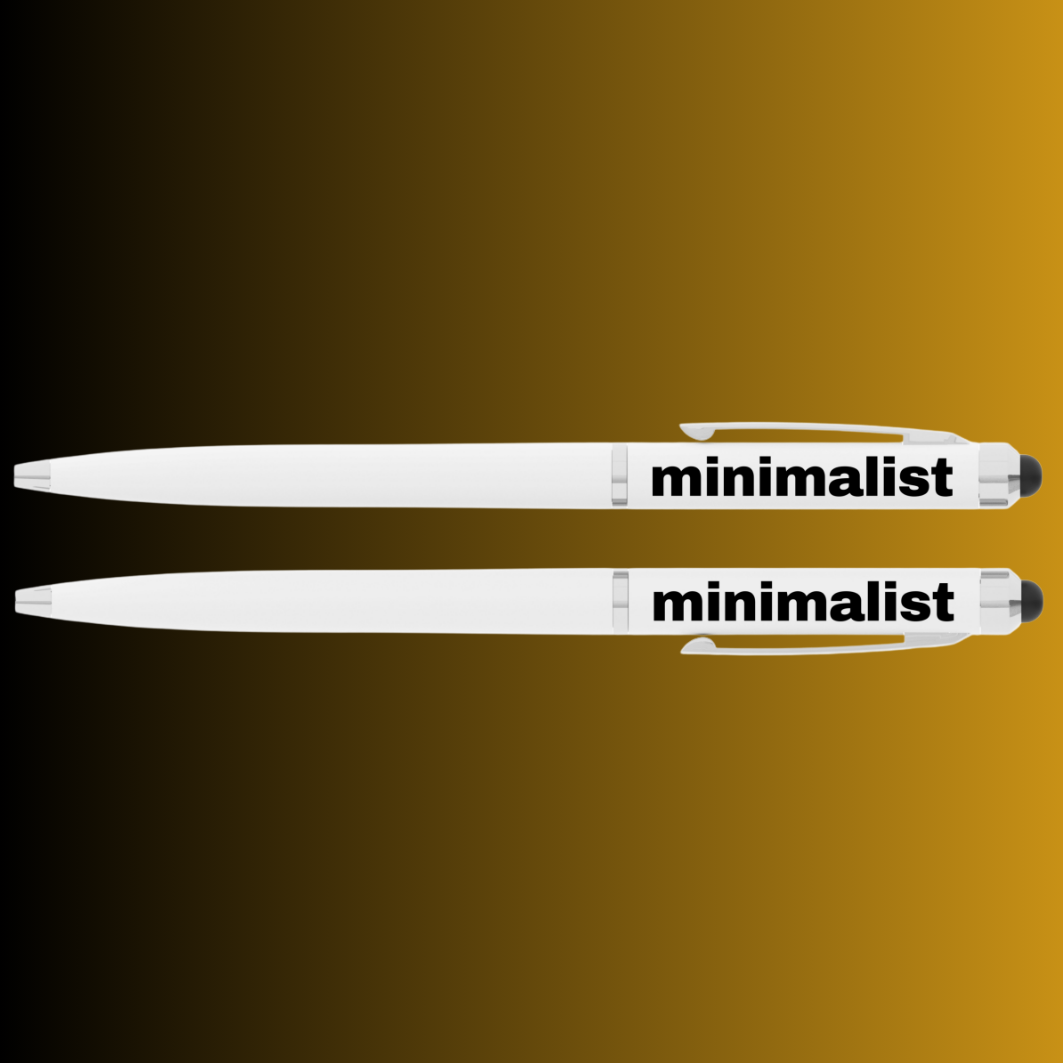 Sleek Stylus Branded Ball Pen