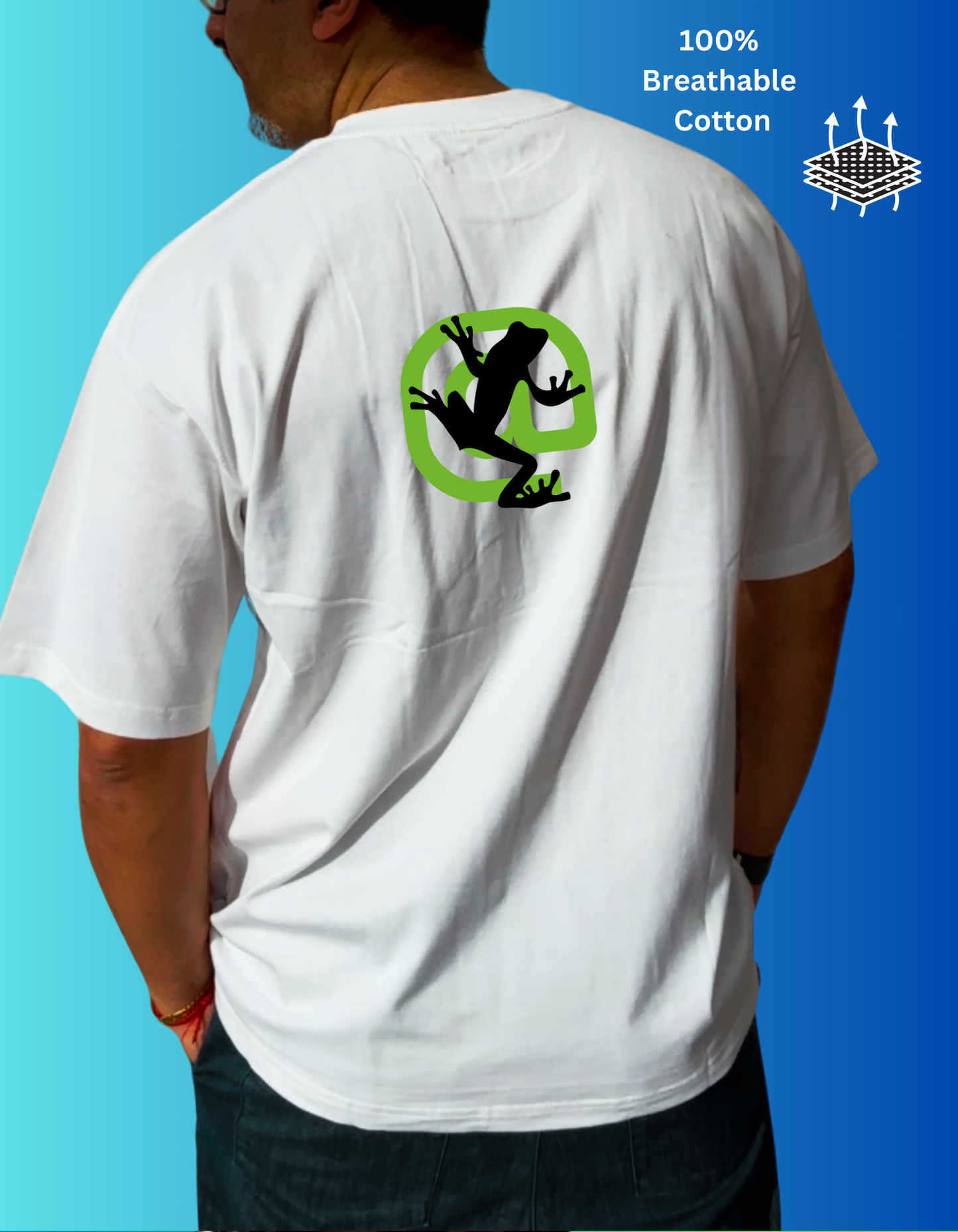 Screaming Frog Unisex Front and Back Branded Premium Cotton T-shirt