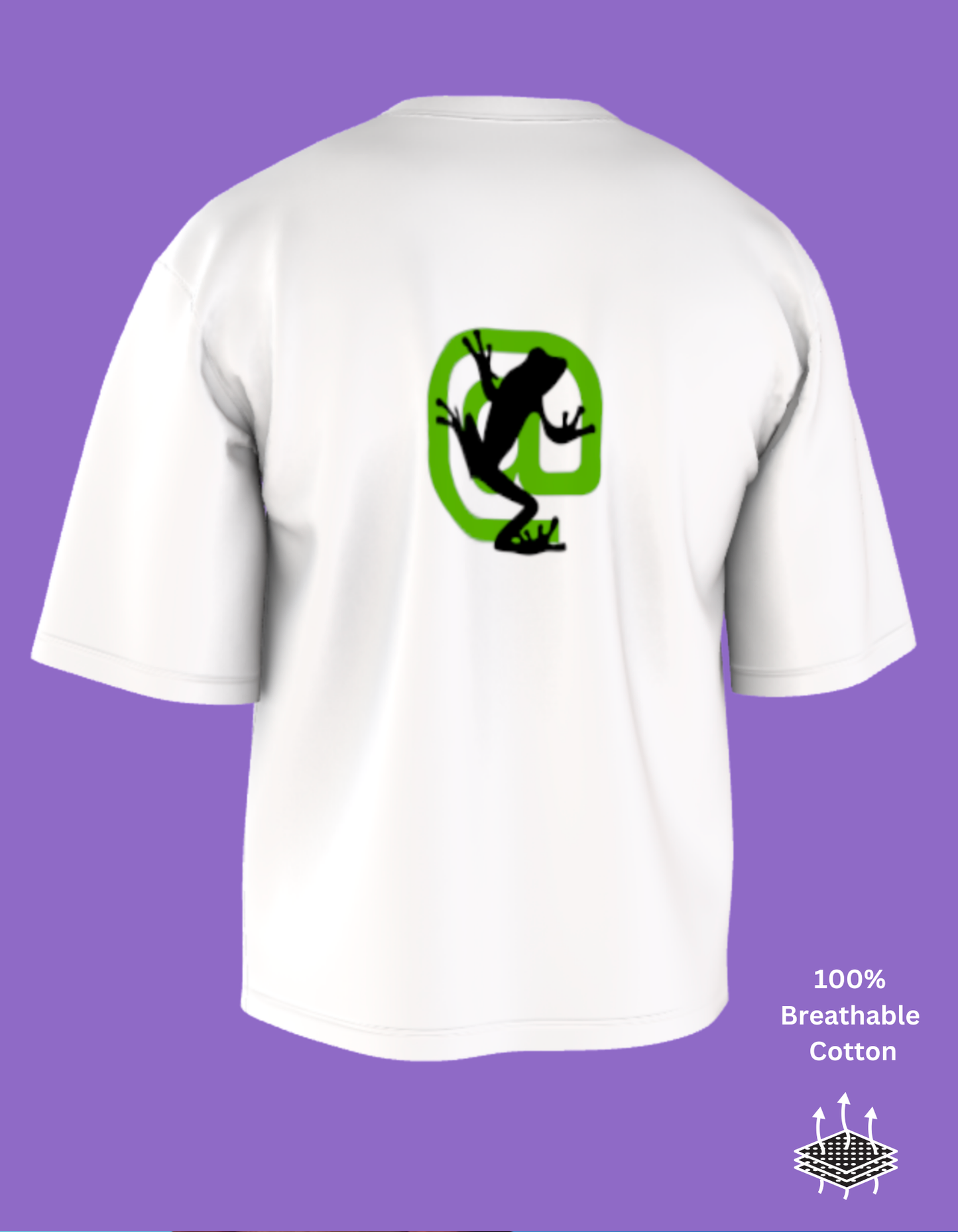 Screaming Frog Unisex Front and Back Branded Premium Cotton T-shirt