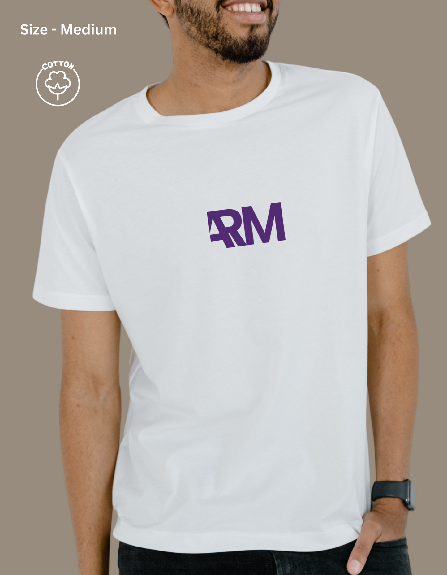 Unisex All Response Media Centre Logo Cotton T-shirt