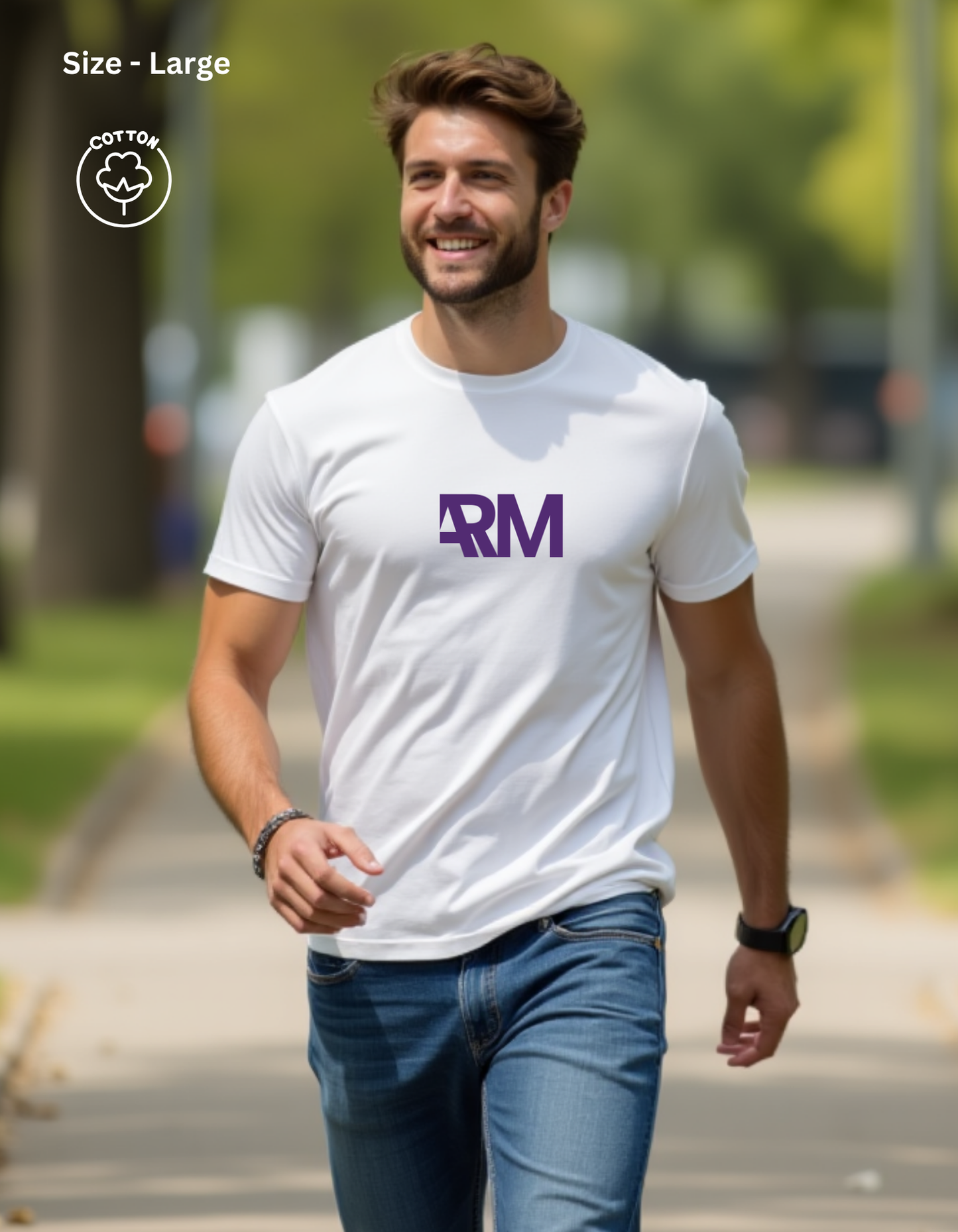 Unisex All Response Media Centre Logo Cotton T-shirt
