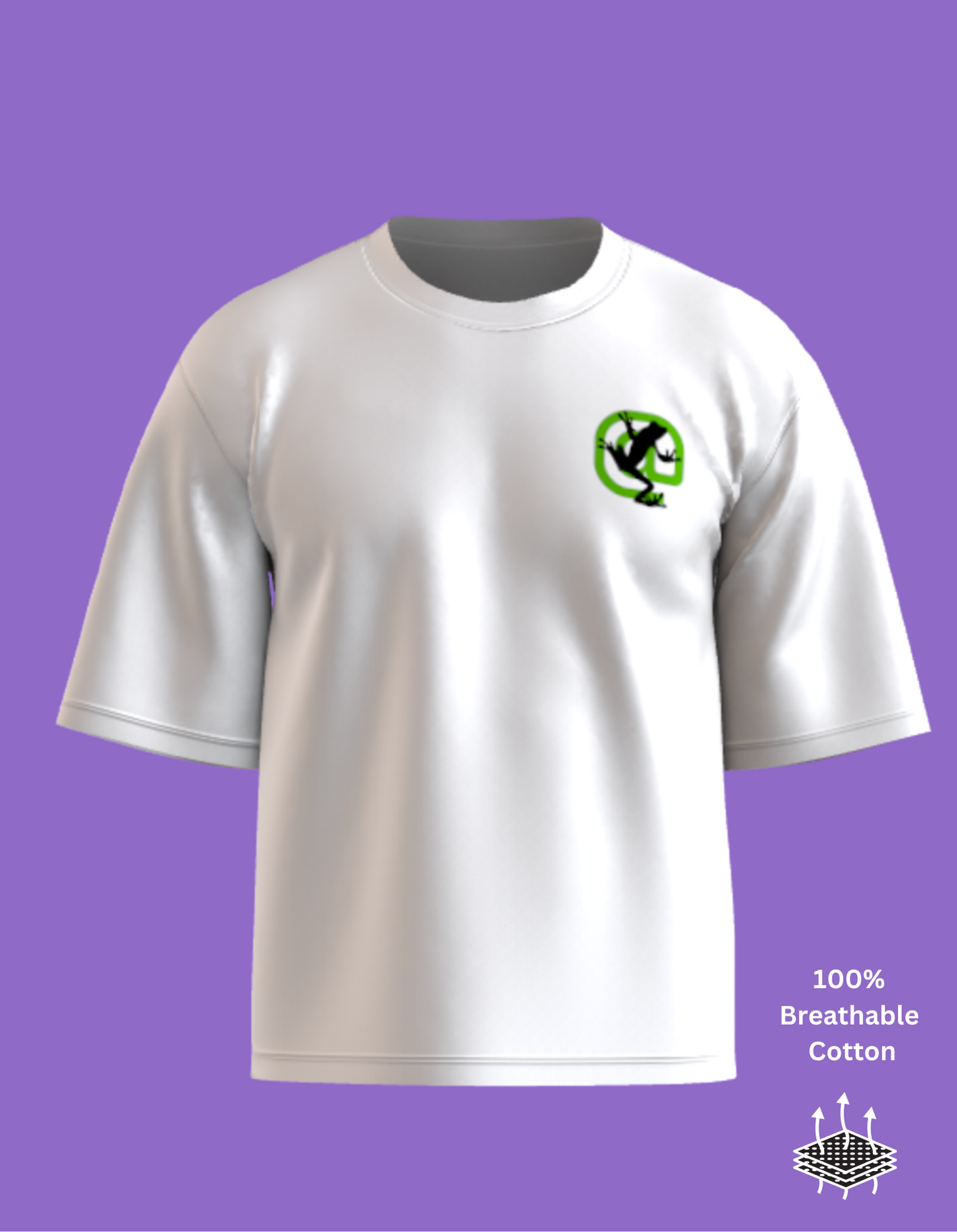 Screaming Frog Unisex Front and Back Branded Premium Cotton T-shirt