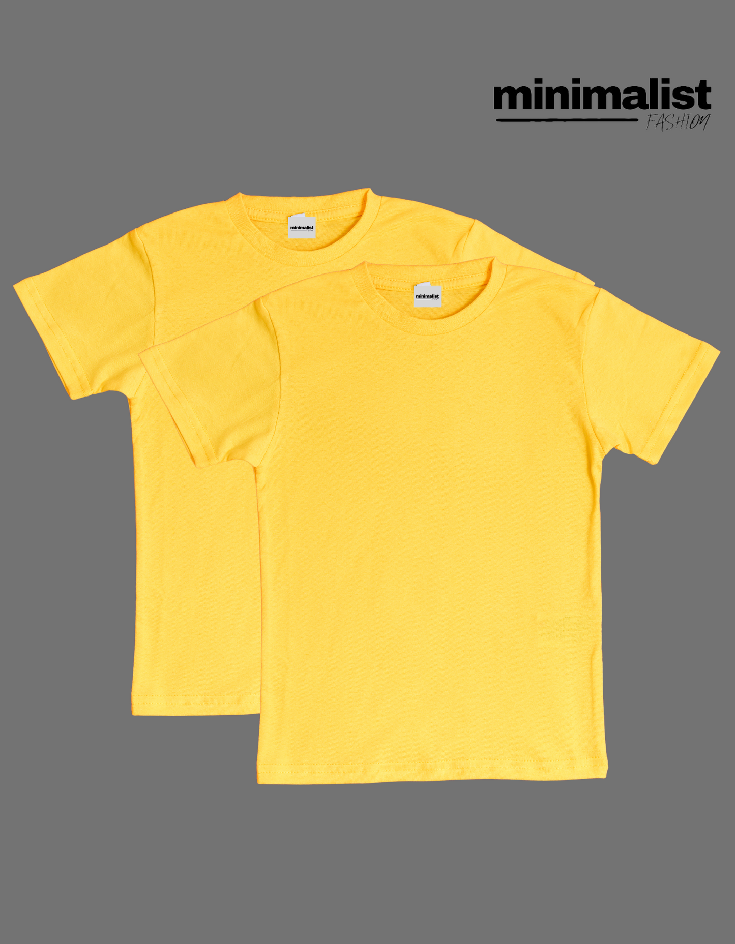 Yellow Kids Cotton T-shirt