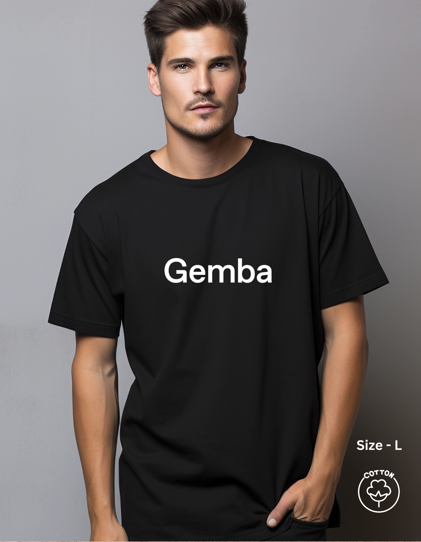 Unisex Gemba Centre Logo Cotton T-shirt
