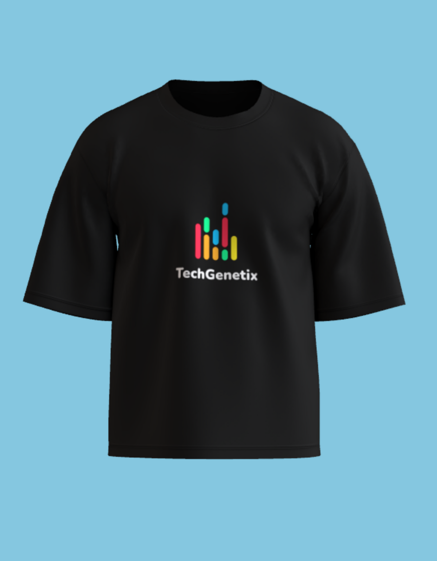 TechGenetix Unisex Oversized Premium Cotton T-shirt