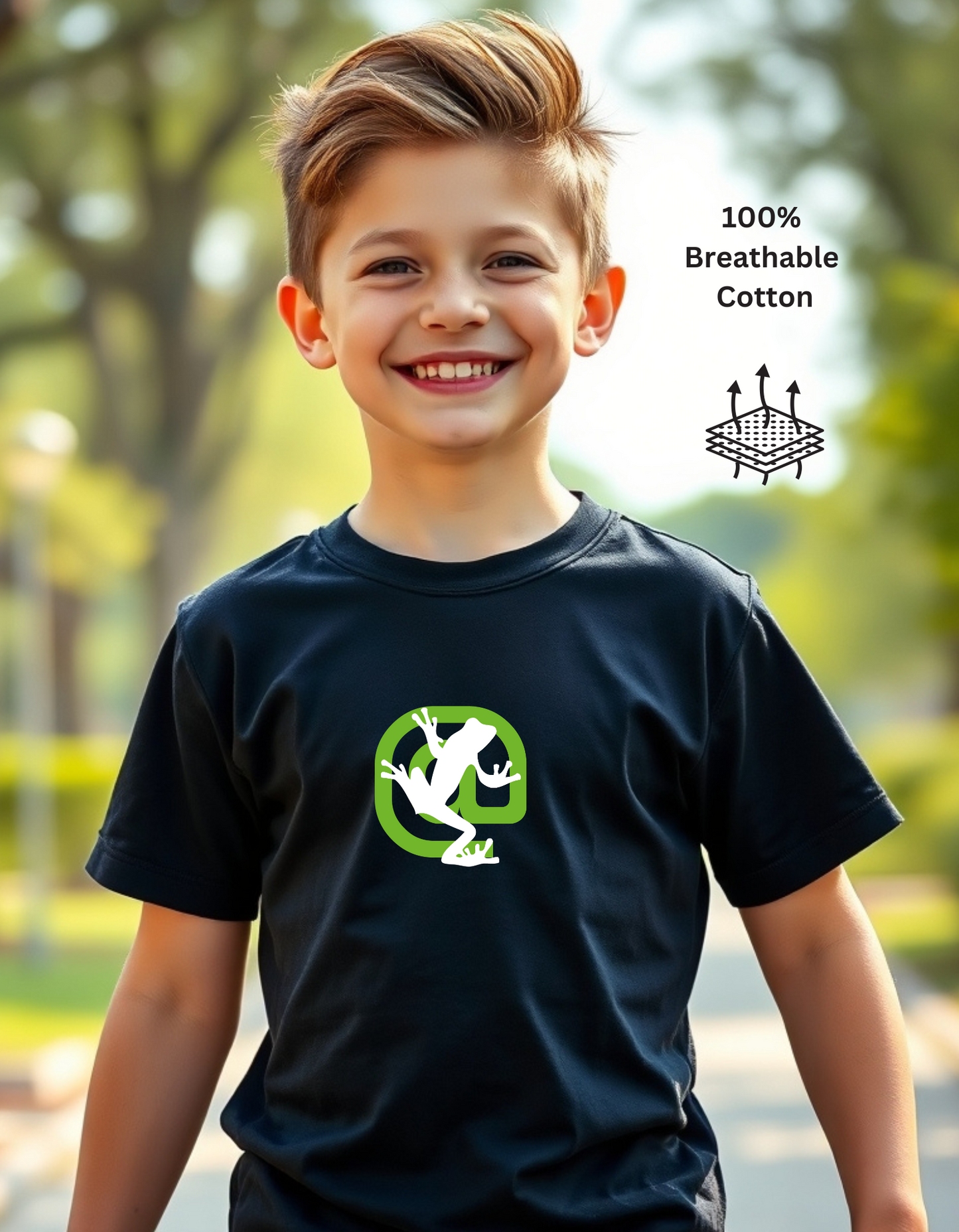 Screaming Frog Kids Premium Cotton T-shirt