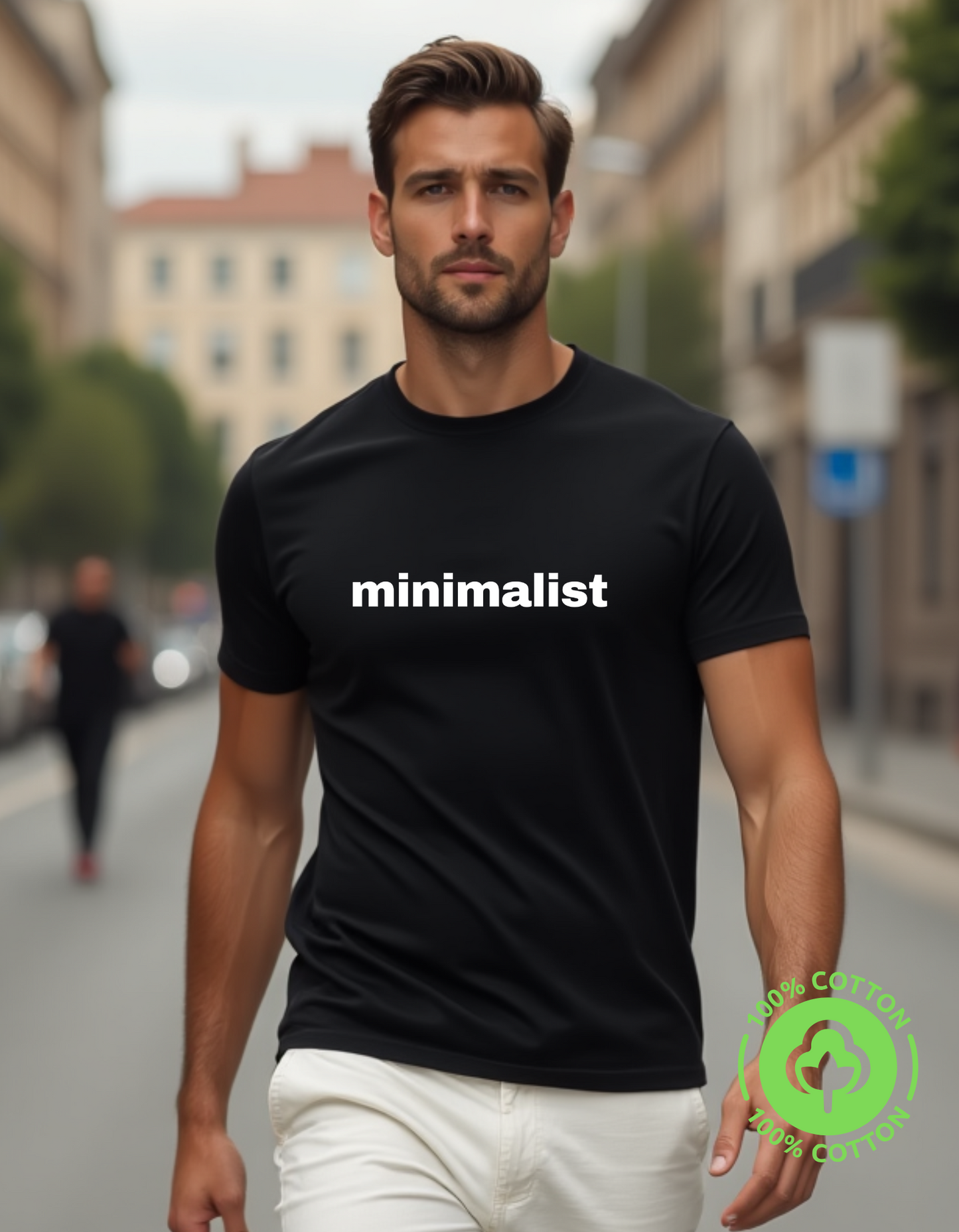 Minimalist Original Premium Cotton T-shirt