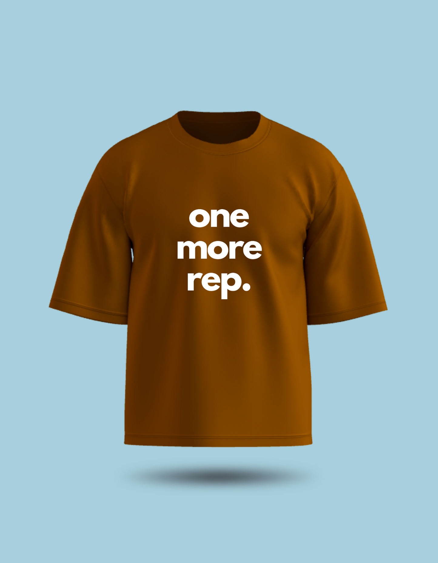 One more rep cotton t-shirt unisex