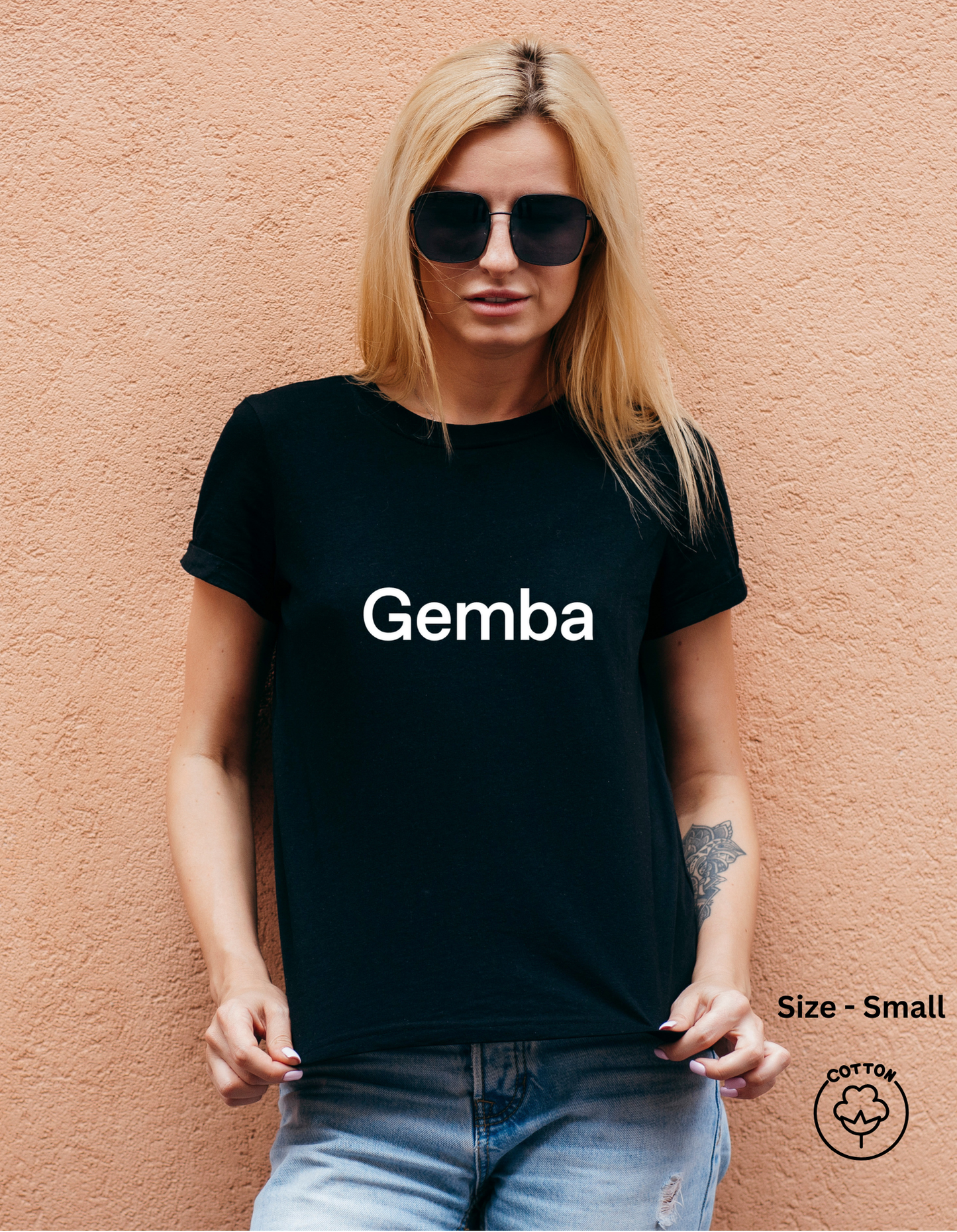 Unisex Gemba Centre Logo Cotton T-shirt