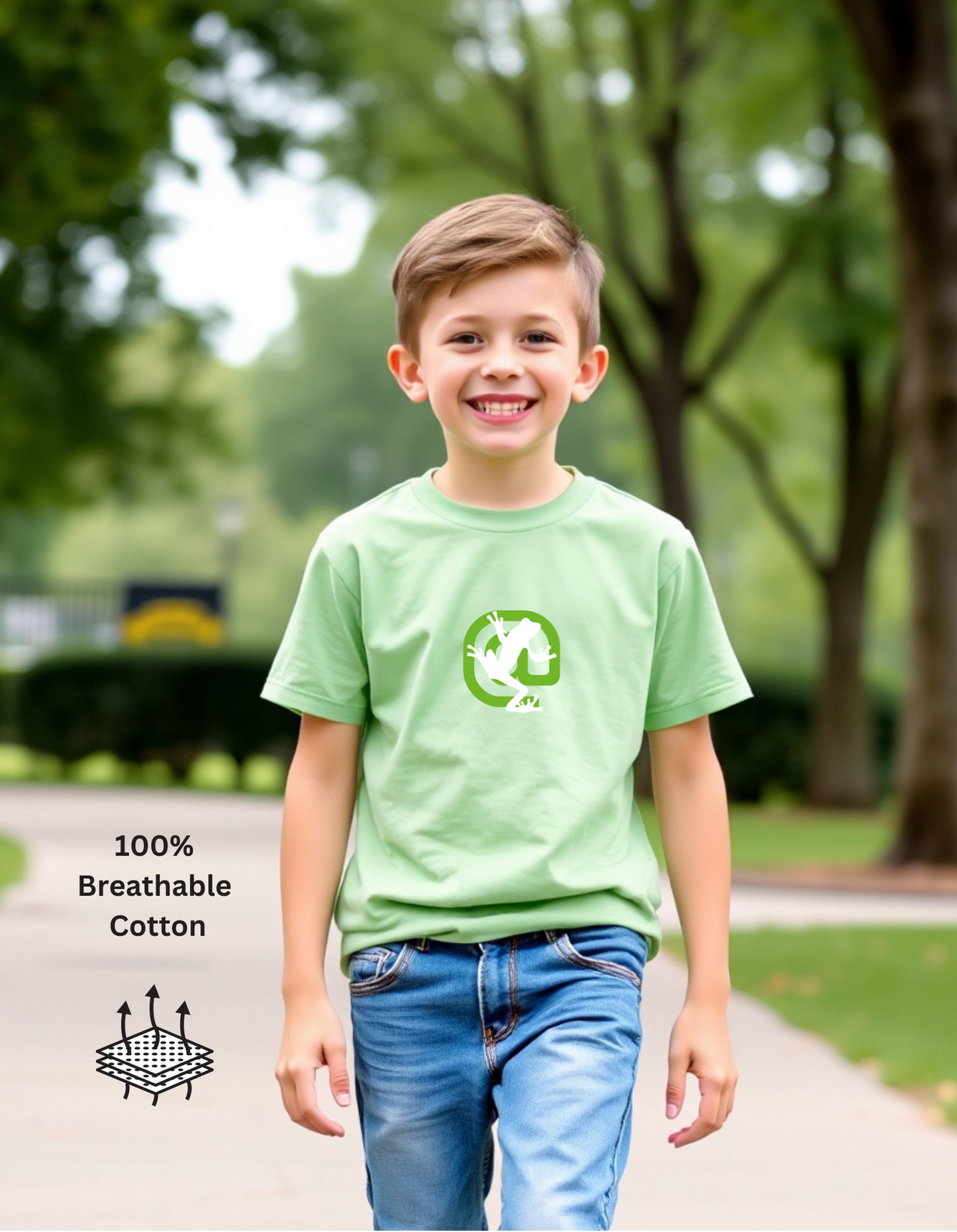 Screaming Frog Kids Premium Cotton T-shirt