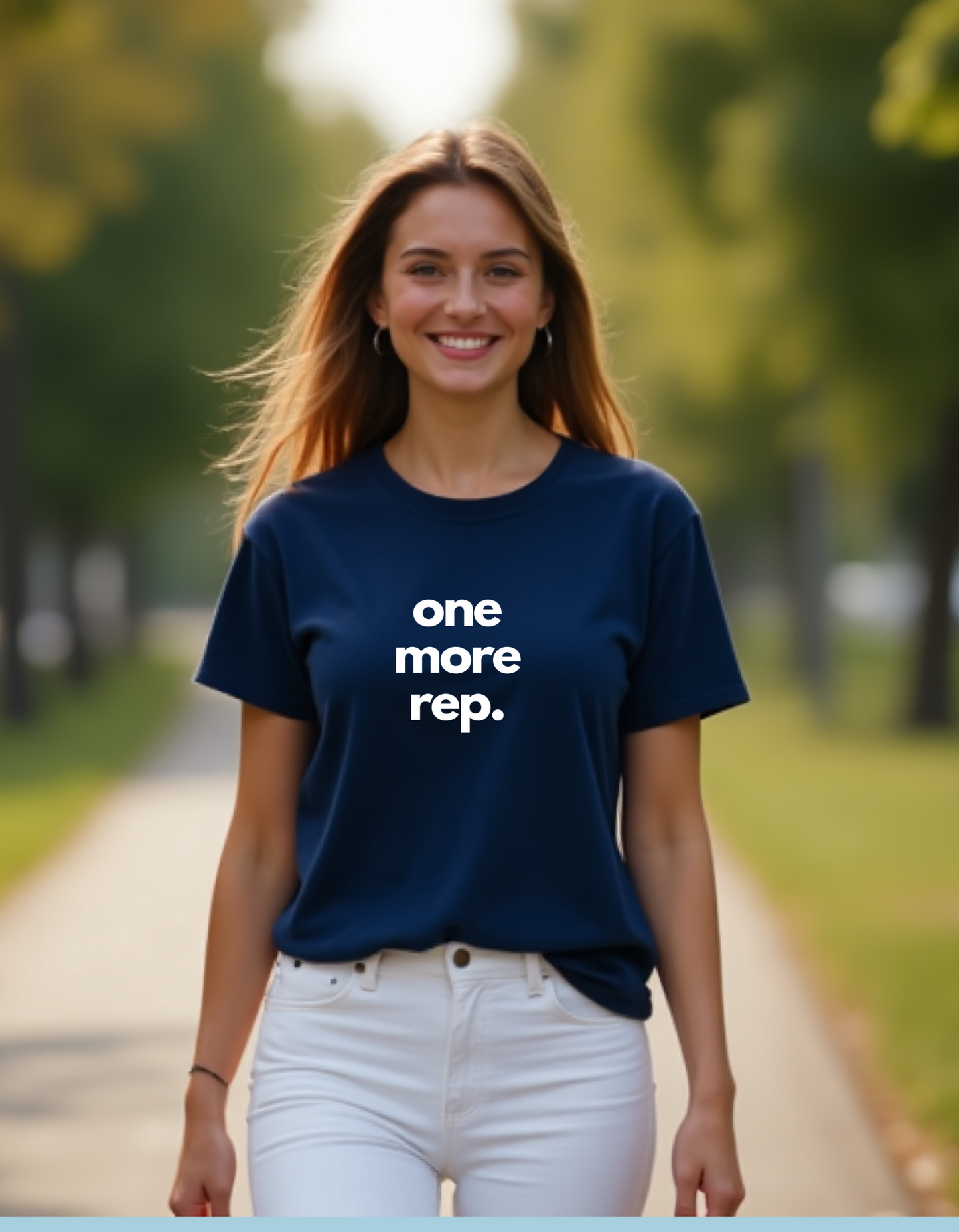 One more rep cotton t-shirt unisex