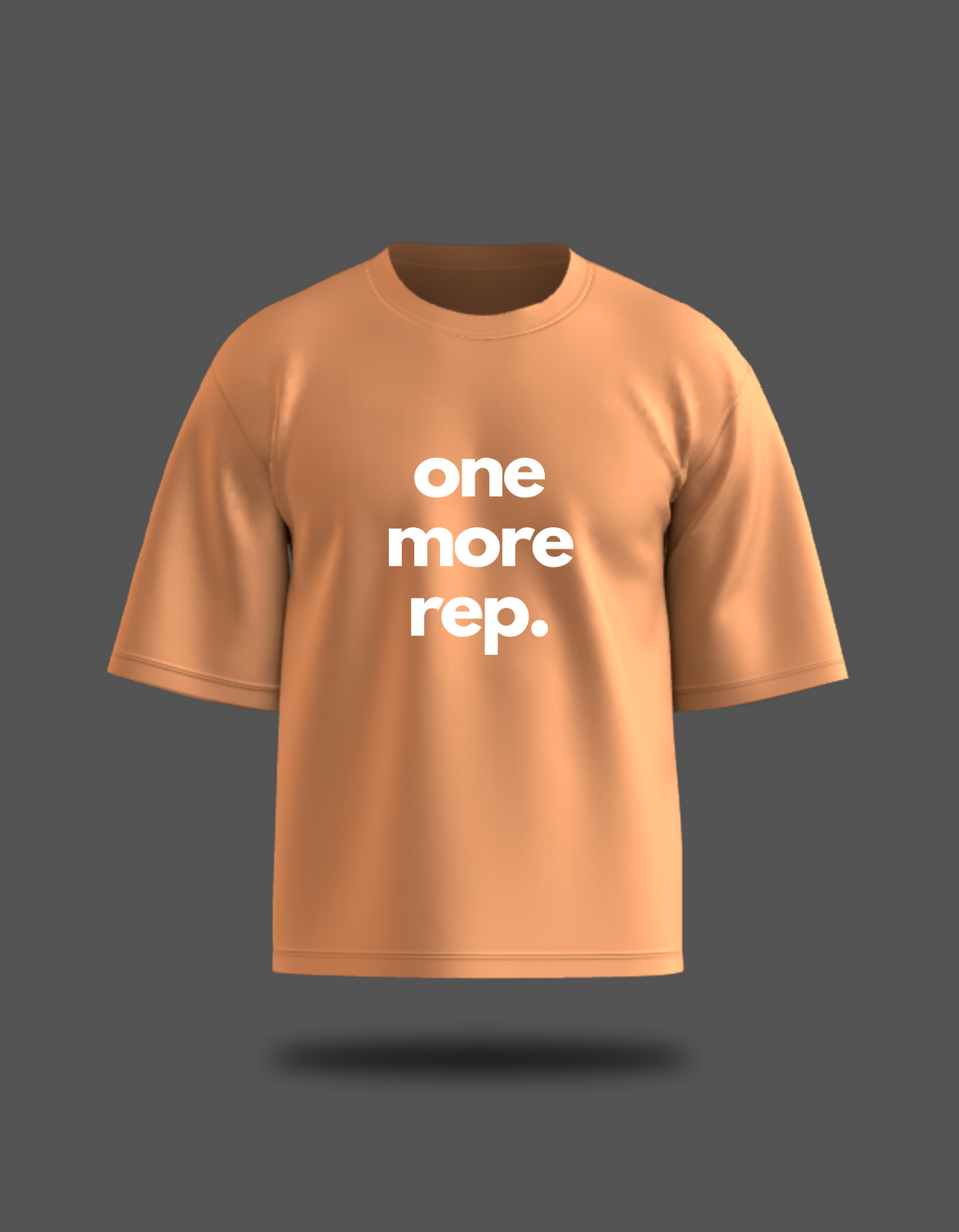 One more rep cotton t-shirt unisex