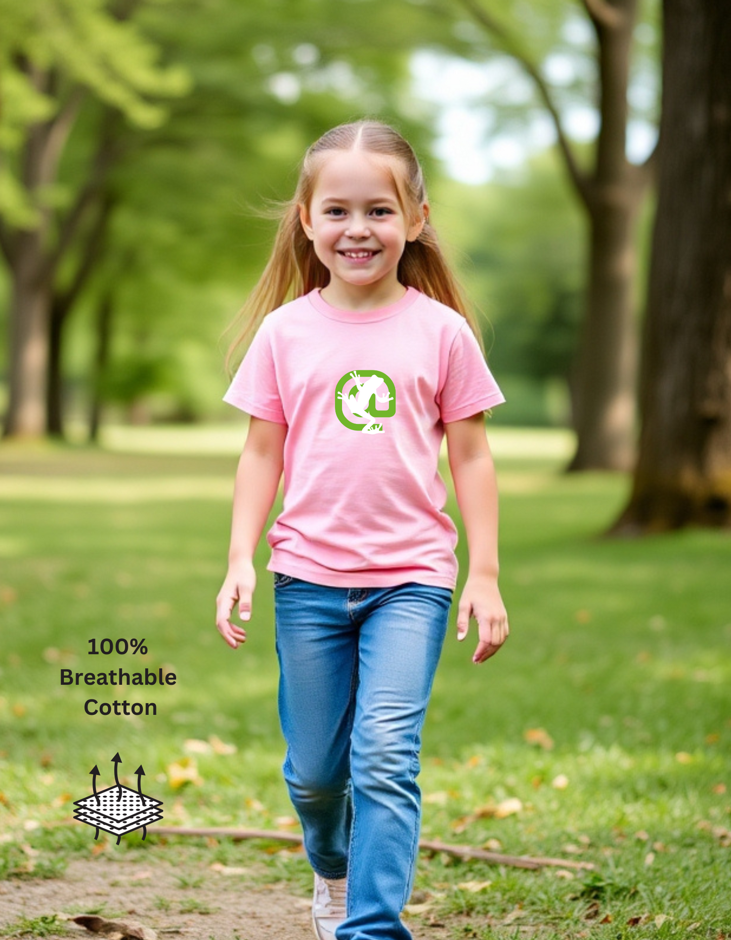 Screaming Frog Kids Premium Cotton T-shirt