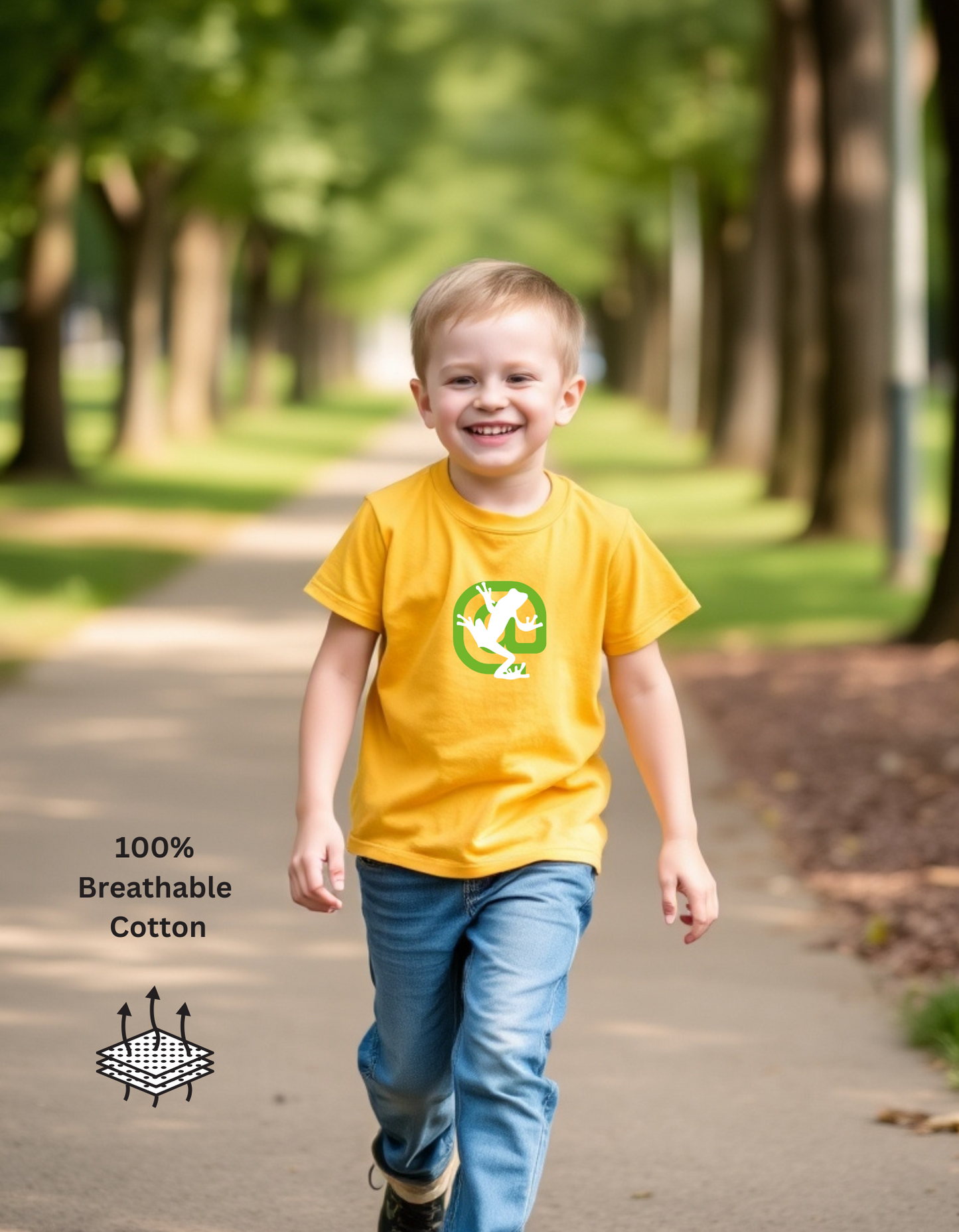 Screaming Frog Kids Premium Cotton T-shirt