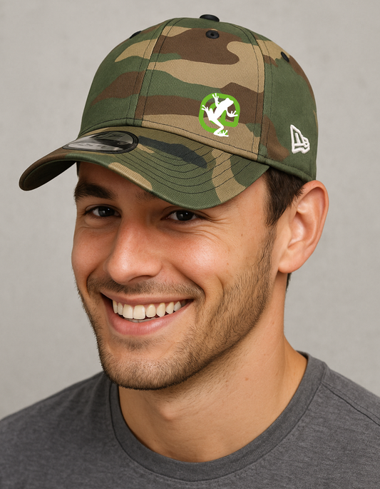 New Era Baseball 9FORTY Camouflage Screaming Frog Cap