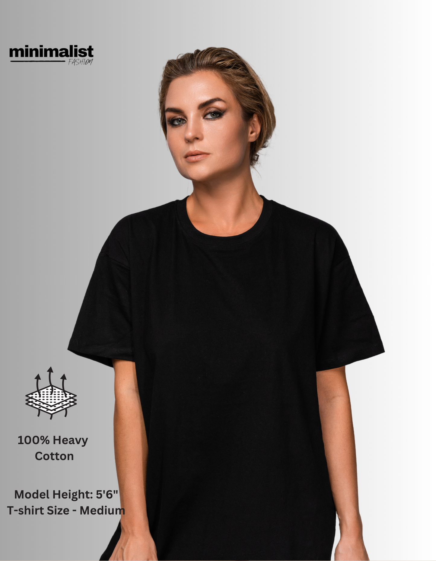 Oversized Cotton T-shirt for Men and Women