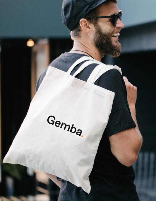 Gemba Tote Woven Cotton Bag