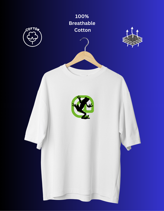 Screaming Frog Unisex Oversized Premium Cotton T-shirt