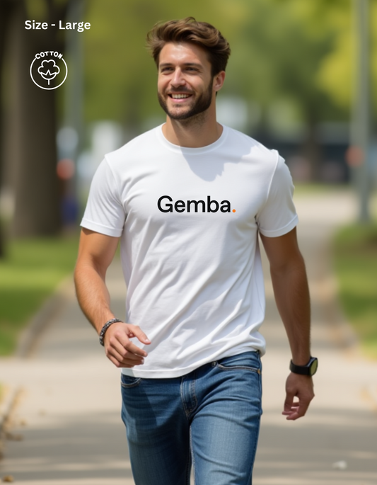 Unisex Gemba Centre Logo Cotton T-shirt