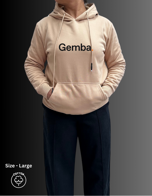 Gemba Women Cotton Hoodies with Fleece Lining