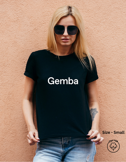 Unisex Gemba Centre Logo Cotton T-shirt