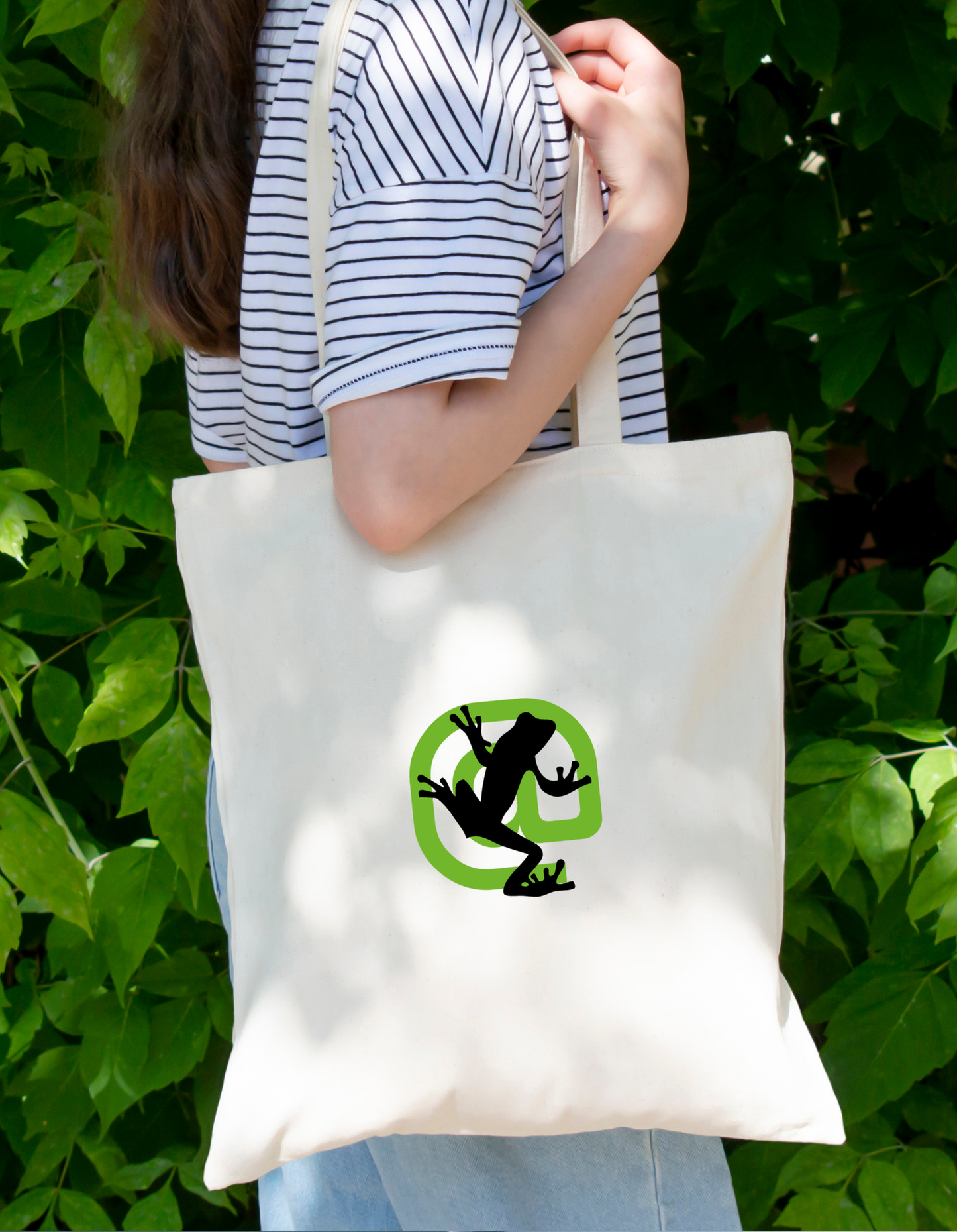Screaming Frog Tote Woven Cotton Bags