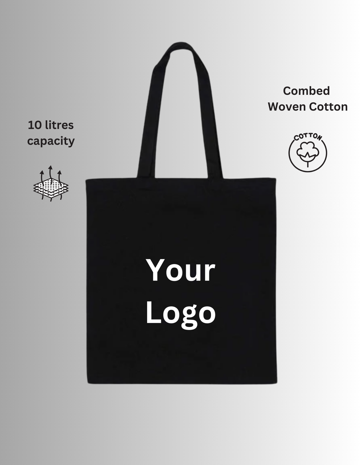 TechGenetix Tote Woven Cotton Bags