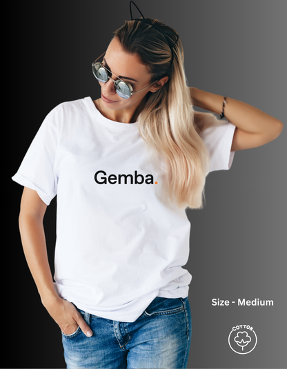 Unisex Gemba Centre Logo Cotton T-shirt